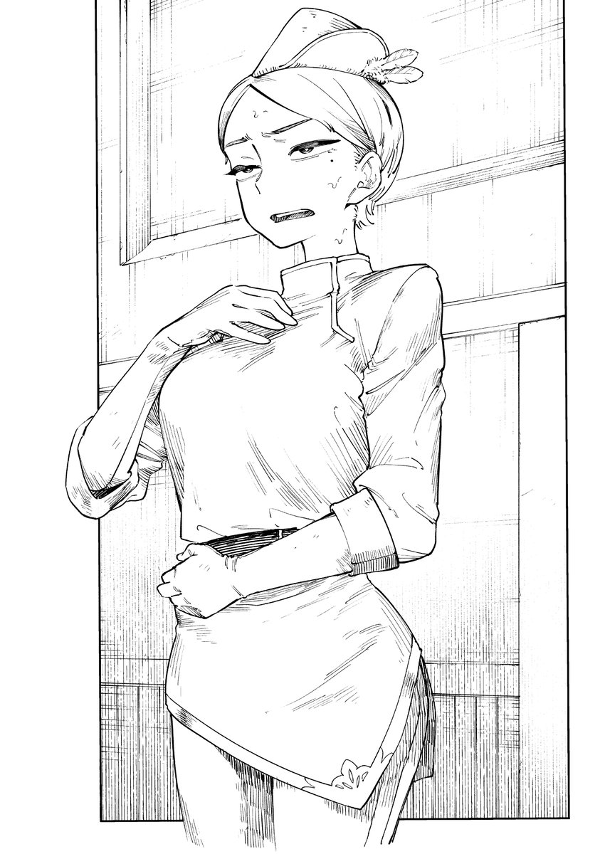 制服、あっつ… 