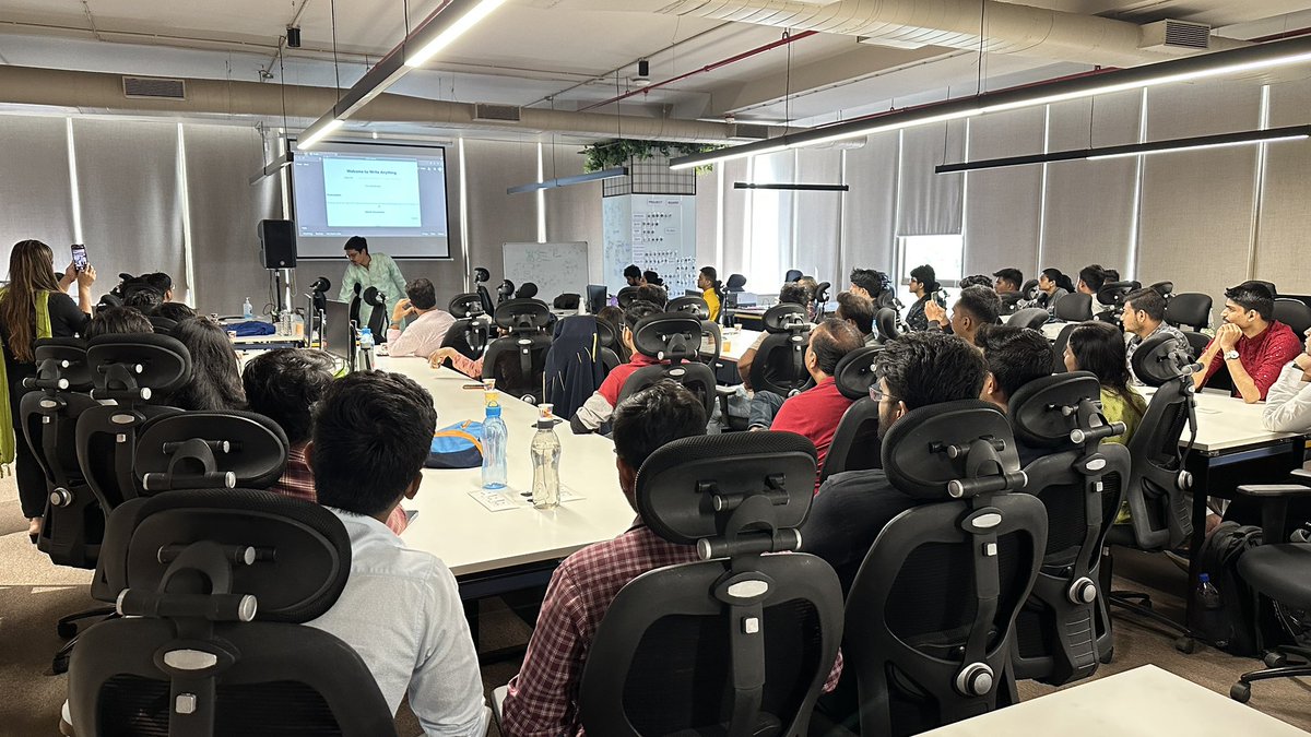 Technogise (@technogise) on Twitter photo It was absolute pleasure to host <a href="/jslovers_del/">JSLovers</a>, <a href="/preetiwadhwani_/">Preeti Wadhwani</a> and <a href="/keurplkar/">keyur paralkar</a> and the entire community! Super Saturday:) #Technogise It was absolute pleasure to host <a href="/jslovers_del/">JSLovers</a>, <a href="/preetiwadhwani_/">Preeti Wadhwani</a> and <a href="/keurplkar/">keyur paralkar</a> and the entire community! Super Saturday:) #Technogise