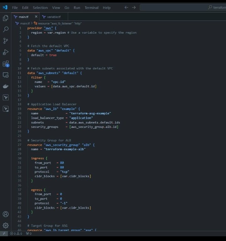 bog_reaper's tweet image. 🚀 Day 5 of the #30DayTFChallenge: Scaled my web server with #Terraform &amp;amp; AWS Elastic Load Balancers! 💻⚙️
🔹 Managed traffic &amp;amp; Autoscaling
🔹 Ensured high availability
Loving the journey of automating &amp;amp; scaling infrastructure! 🌐🔥
#DevOps #Terraform #AWS #Automation @chiche_ds