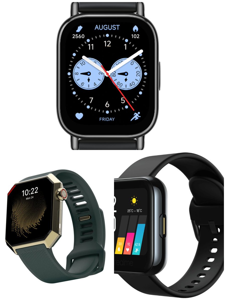 Techiyogesh's tweet photo. Which is the best watch ⌚ according to you?
Please comments 🙏 

- Redmi Watch 5 Lite
- Realme watch 
- Anarc Watch

Any other please comments ♥️ 

#AnarcWatch #RedmiWatch #RealmeWatch https://t.co/FOoECakUu6