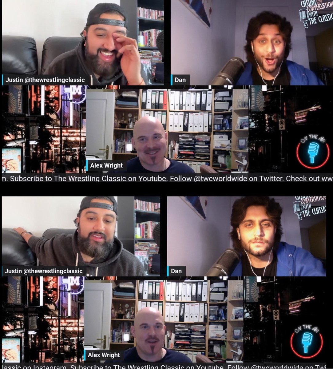 twcworldwide's tweet photo. Casual Conversation with Alex Wright dropping next week! 🎙️
As a 90s kid, I always love talking to the WCW superstars I grew up watching. Its always a blast.
#AlexWright #WCW #BoogieKnights #WorldChampionshipWrestling #90s https://t.co/zOjQ2TRu18