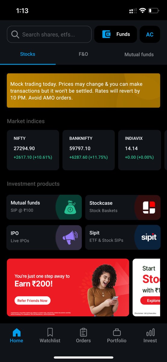 choudhary0898's tweet image. What the hell 😂😂

#kotakneo #stockmarket #nifty