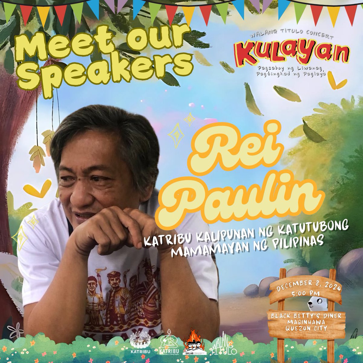 wtconcert's tweet photo. Makinig tayo at matuto dahil importanteng lumawak ang ating kaalaman tungkol sa reyalidad ng Pambansang Minorya.

Madalas kaharap natin ang kadiliman kaya naman huwag palagpasin ang pagkakataon na makiisa sa adbokasiya at ating alamin ang tunay na kapangyarihan ng pagkakaisa! https://t.co/hfq3k50JnW