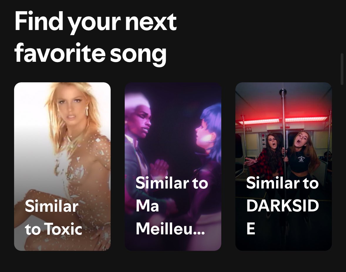 You can’t replicate perfection how dare you 

But also please show me the songs anyway