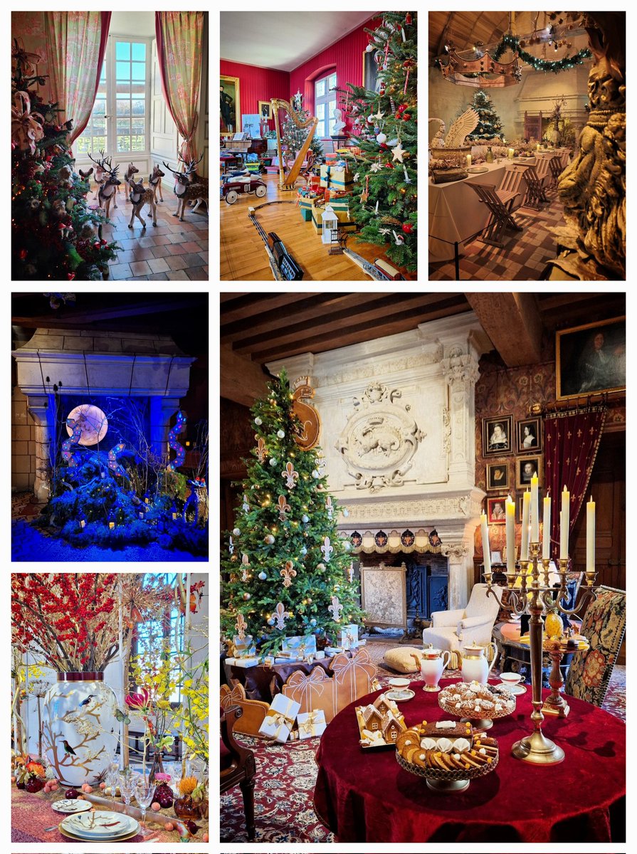 petitfute37's tweet photo. 🦊 Escapades avec les @guidespetitfute à la découverte de la magie de "Noël au Pays des Châteaux" 🎄🎅❄️🎁
✨️ Jusqu'au 5 janvier 2025
@ChateauAmboise @E_Chenonceau @chateaulangeais @forteresschinon @CiteLoches @CJ_Villandry @leCMN Azay le Rideau
#Noel #Touraine https://t.co/wFB1OSc47h