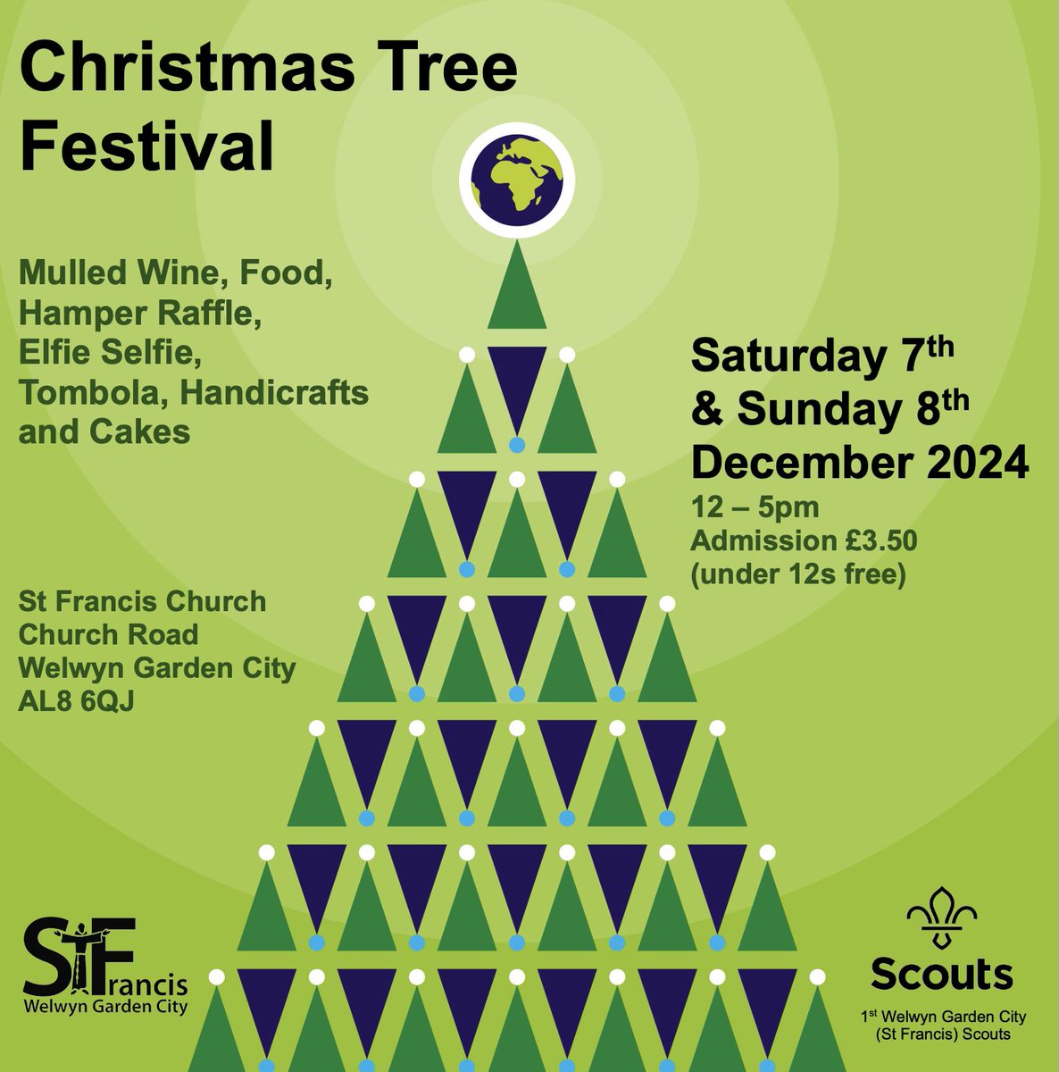 St Francis of Assisi WGC (@stfranciswgc) on Twitter photo You’ll be blown away by the creativity on show today. Don’t let the weather put you off - we have heating and a lot of hot food. Free entry if you can prove your name is Darragh!! 
Join us from noon to 5pm today and tomorrow. You’ll be blown away by the creativity on show today. Don’t let the weather put you off - we have heating and a lot of hot food. Free entry if you can prove your name is Darragh!! 
Join us from noon to 5pm today and tomorrow.