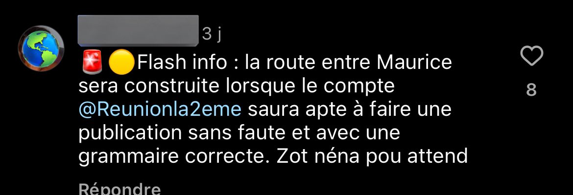Reunionla2eme's tweet photo. 🚨🟡Flash info: l’équipe de rédaction de Réunion la 2eme serait composée de gros bébé cadum illettré https://t.co/eqbi3WiZHS