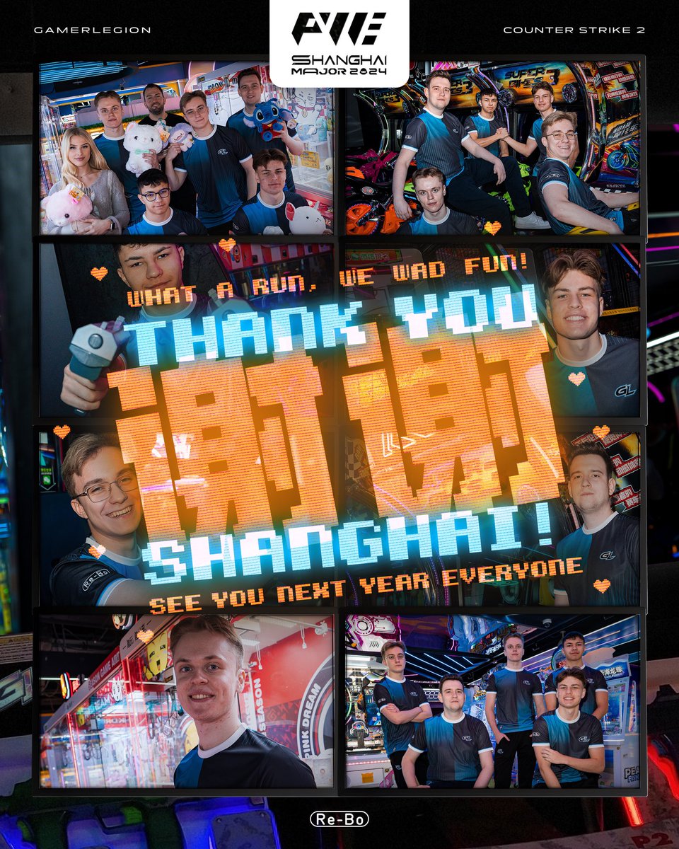 What a run we’ve had 😮‍💨

From one map away from elimination in the RMRs to finishing TOP 14 at the Major, our youngsters gave it their all.

Huge congrats to them and thanks to all our fans, old and new, for the amazing support.

GL is back 💙