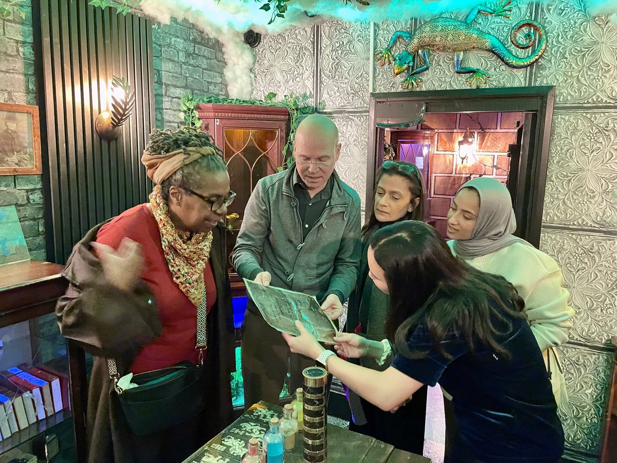 My sneaky shot during the activity 😊