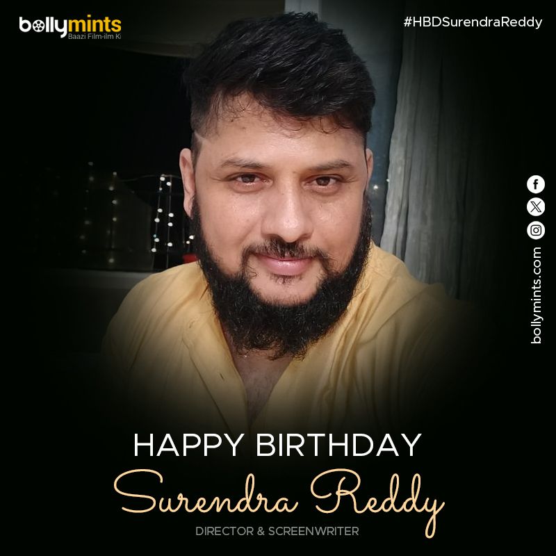BollyMints's tweet photo. Wishing A Very Happy Birthday To Director #SurendraReddy !
#HBDSurendraReddy #HappyBirthdaySurendraReddy https://t.co/sdXrAAEyYj