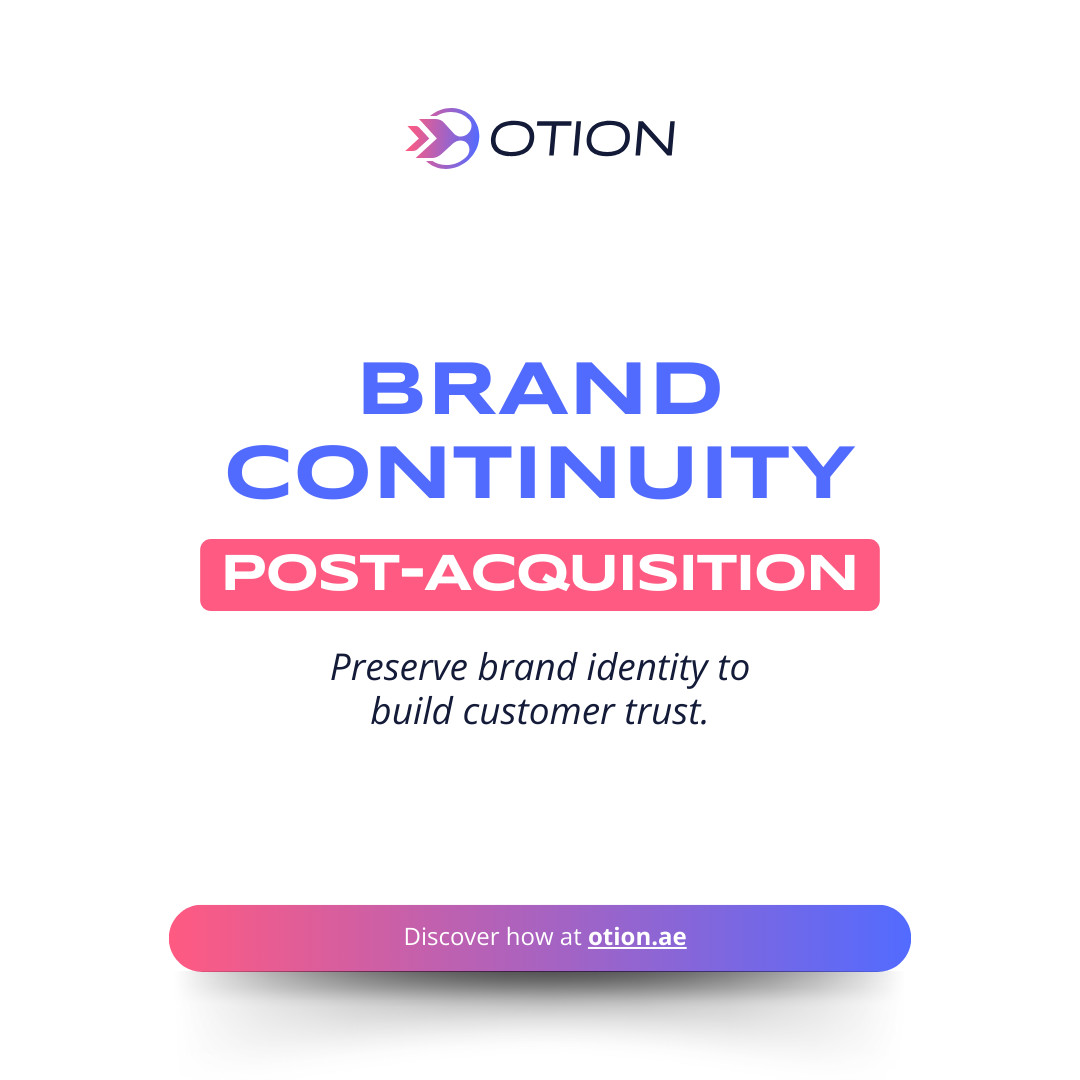 otionae's tweet photo. 🔗 Maintaining brand identity is crucial post-acquisition. Keep customer trust intact with Otion’s support.

#BrandSuccess #Otion #CustomerTrust #MarketPresence #UAE #AcquisitionTips https://t.co/ZWbYUOpgP8