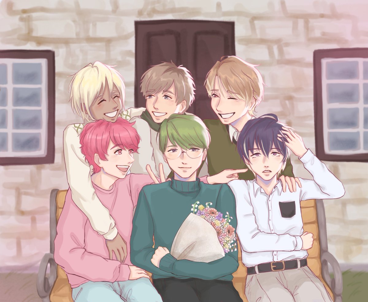 lenomadey's tweet photo. welcome home #a3game #a3fanart https://t.co/o5TOJywEOk