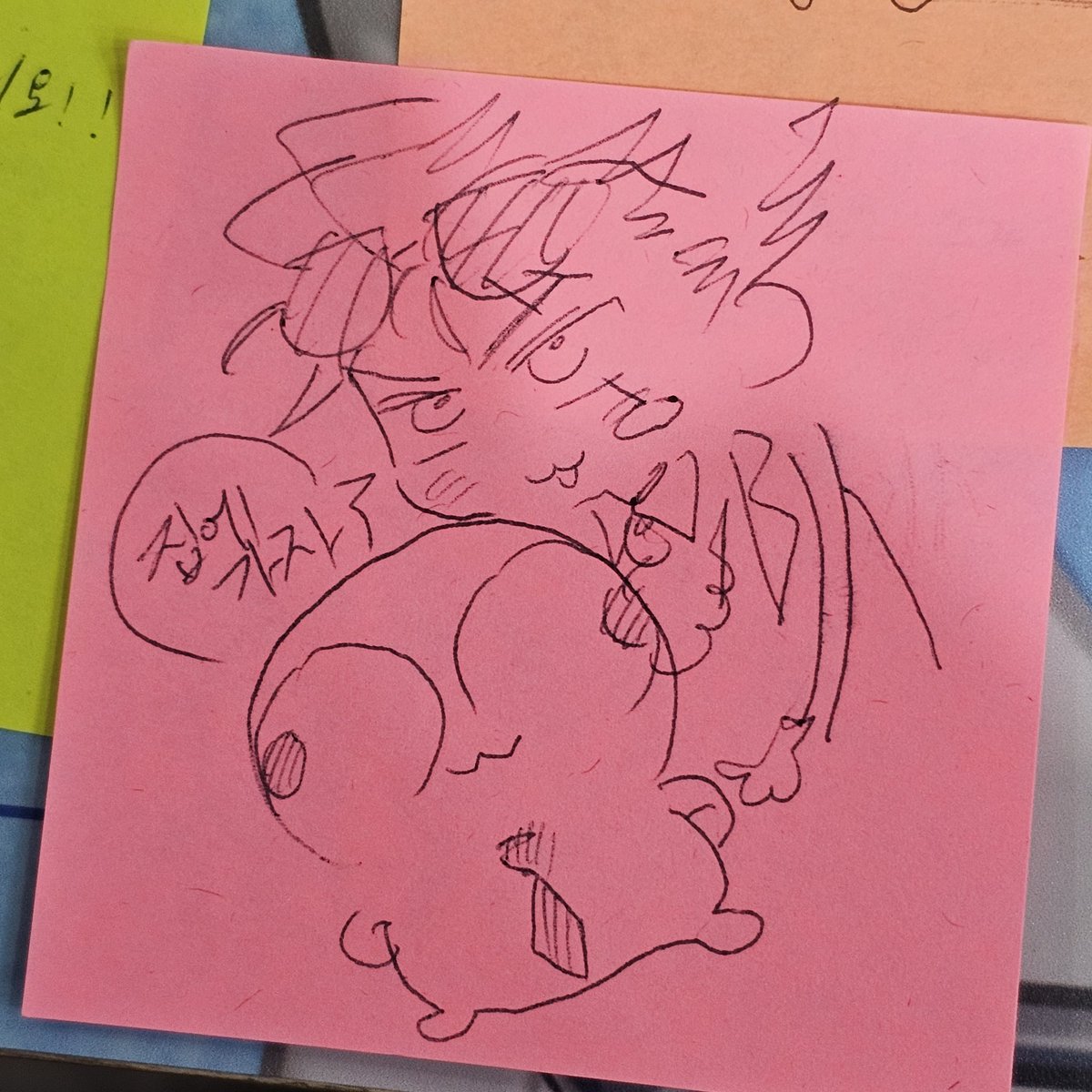 하하하
콜라보카페 다녀왔어용