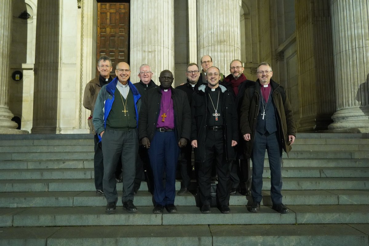 Global representatives of the Anglican Communion meet with top officials from the Roman Catholic Dicastery for the Promotion of Christian Unity for worship at St. Paul’s Cathedral in London.