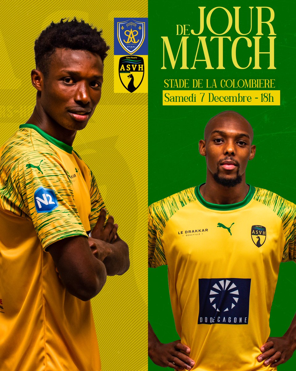 ASVH_CF's tweet photo. #SASFASVH | ππππ ππ πππππ !
π Rendez-vous dans le froid des Vosges pour le groupe de Mohamed Tazamoucht dans le cadre de la 12Γ¨me journΓ©e de National 2.
π @SAS_EPINAL
π Stade de la ColombiΓ¨re
βοΈ 18h
#ASVH #asvillers https://t.co/PFflnWHOf0