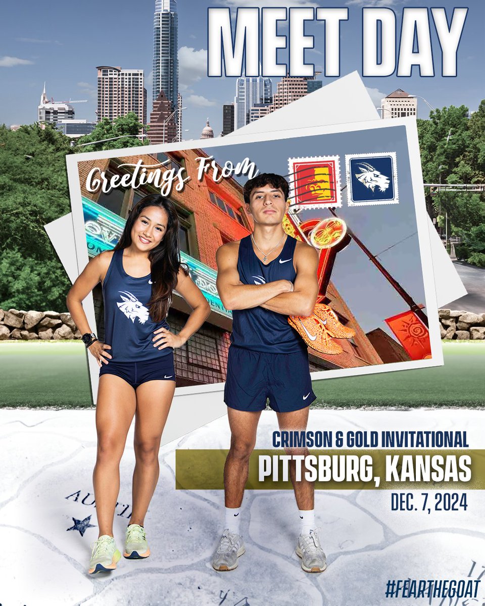 #MEETDAY | <a href="/SEUXCTF/">St. Edward's XC/T&F</a> 
🆚 Crimson &amp; Gold Invitational
⏰ tinyurl.com/2k6jt3bt
📍 Pittsburg, Kansas
🏟️ Robert W. Plaster Center
📊 tinyurl.com/4aky6z89
PREVIEW: tinyurl.com/bdeateyz