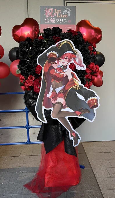 こちらの2台のフラスタのイラストを担当させていただきました!!!とても素敵な仕上がりで感動していますお手伝いさせていただきありがとうございました#キミパイレポート 