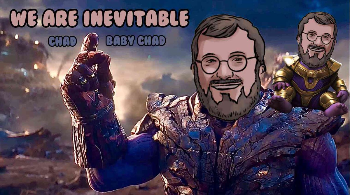 The road for $BCHAD is so simple and clear

Every big meme on any chain has a derivative play. $SNEK has multiple derivatives because it’s the biggest meme on Cardano

$CHAD will claim the number 2 spot for Cardano memes and will undoubtedly have a derivative

$BCHAD IS THAT