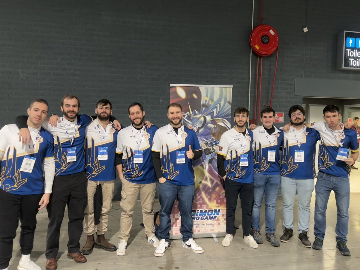 Listos para jugar las Finals 2024. ¡Vamos a por el día 2! Deseadnos mucha suerte ❤️