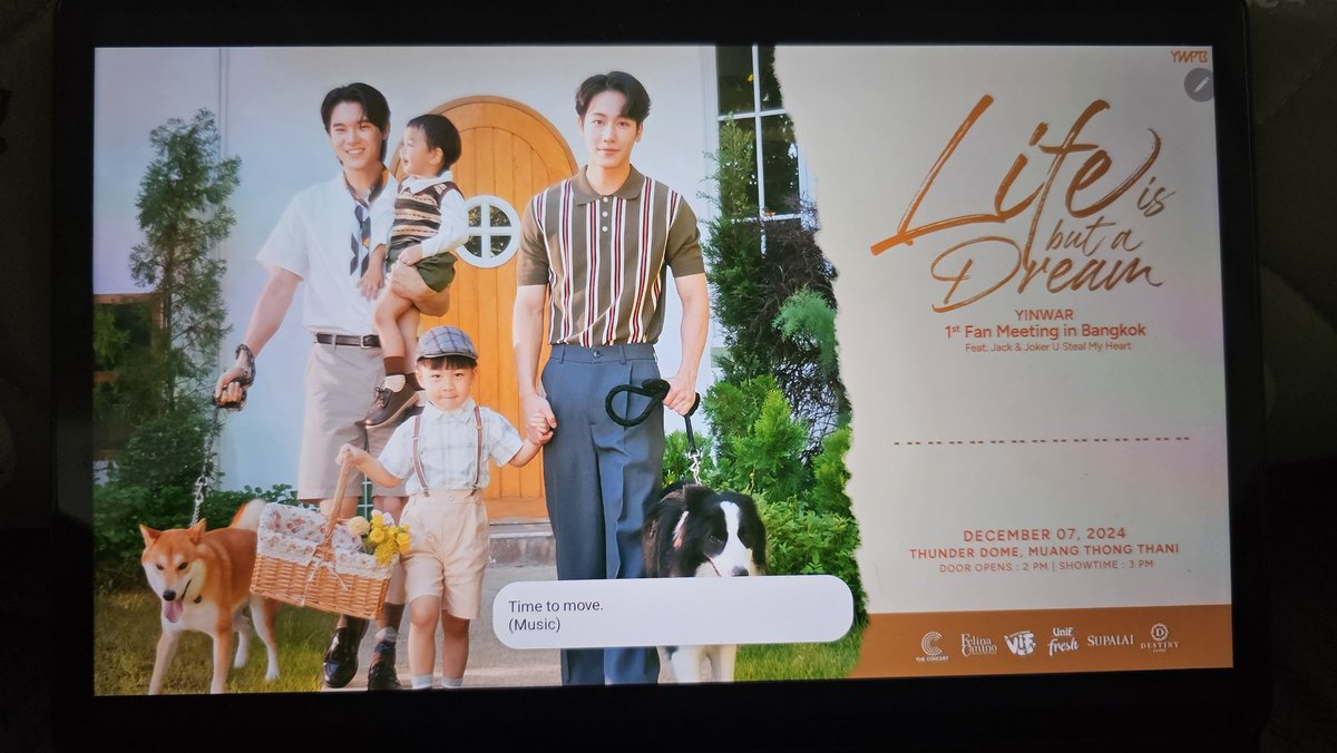 ameat_0317's tweet photo. Can't wait for start 🥹🥹

YINWAR FANMEET IN BKK
#YINWAR1STFANMEETING https://t.co/Dwutb57o49