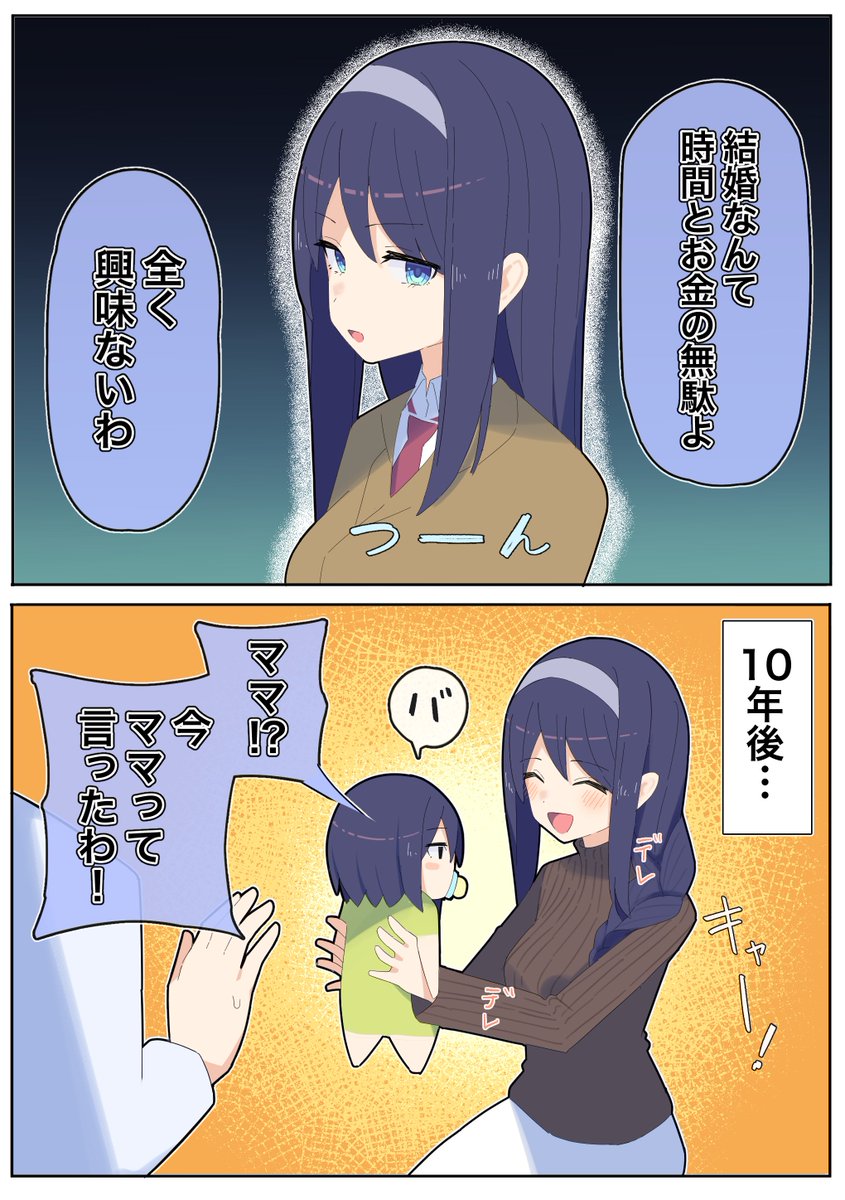 「クールな同級生の◯◯年後」(1/10) 