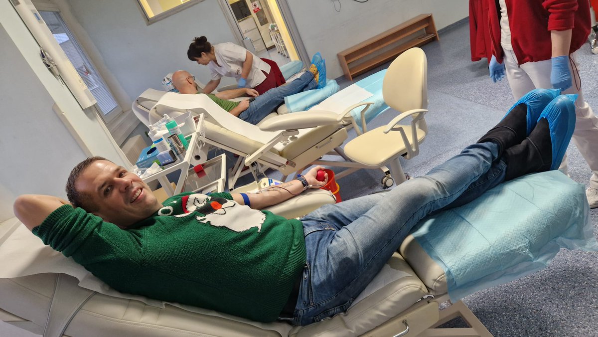 fpetko's tweet photo. Sometimes, it’s the little things that remind us of the values we all share 🤝. Giving back,like donating blood 🩸, brings us closer, strengthens our bonds, and inspires progress toward bigger goals 🌍.
Small acts, big impact. Together, we can make a difference! 💪✨

#DoGood https://t.co/j3o4BBW7kR