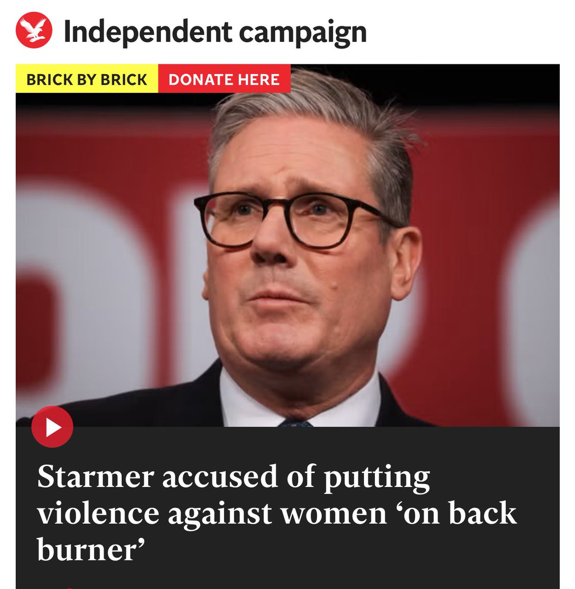 Tackling violence against women and girls is not a background issue, it’s a foreground issue. I speak to the <a href="/Independent/">The Independent</a> about my disappointment that the PM failed to use his landmark speech to mention the govt’s efforts to halve VAWG in a decade.
➡️ independent.co.uk/news/uk/politi…