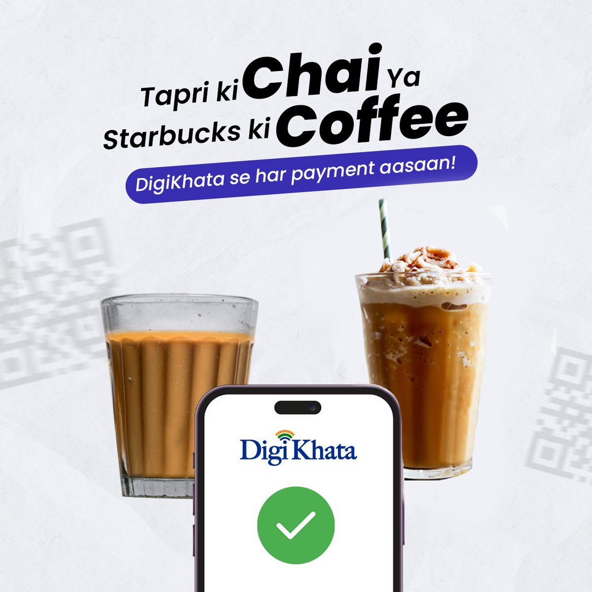 paypointindia's tweet photo. From roadside chai to premium brews, DigiKhata makes every payment seamless! Just tap and sip away
#DigiKhata #UPI #DigitalPayment #SmartPayments https://t.co/37Rezea1z5