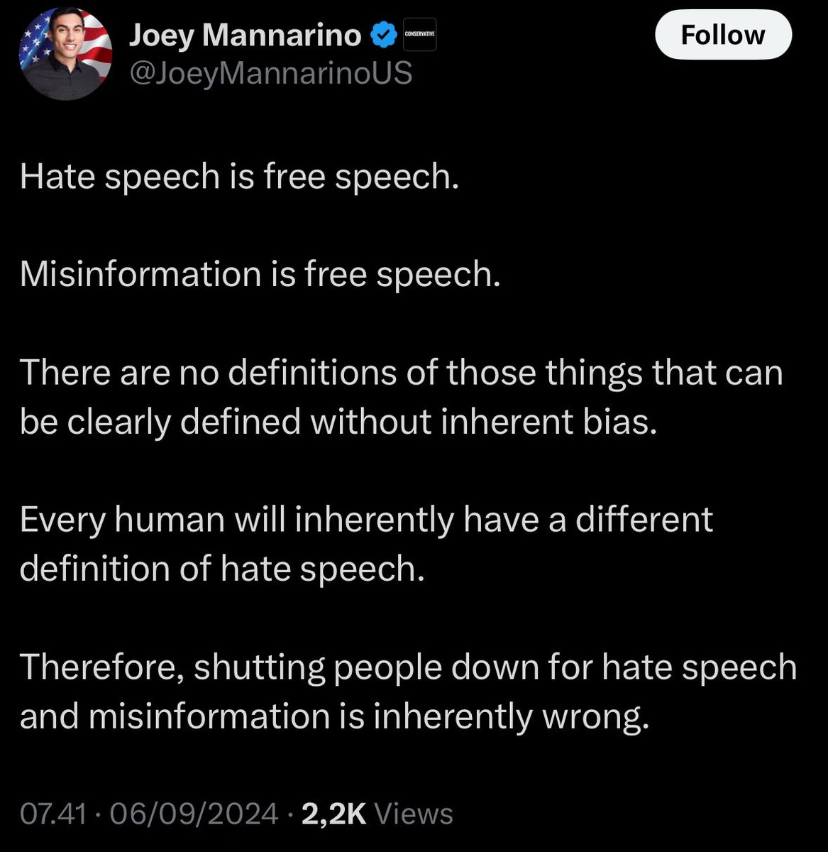 OAlexanderDK's tweet image. It’s free speech. It doesn’t have to be true. It has to resonate.