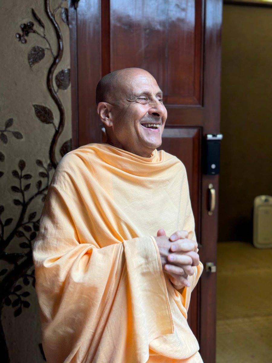 radhanathswami's tweet photo. Today, we celebrate the 74th appearance of His Holiness Radhanath Swami.

#appearanceday #radhanathswami https://t.co/uIz9JDsg7P