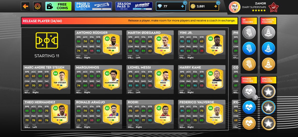 _Mkatalunya's tweet photo. Dls 25 is out but still No option to Sell Players!

Bado Sielewi Kmk🙃 https://t.co/xgFocHPxRE