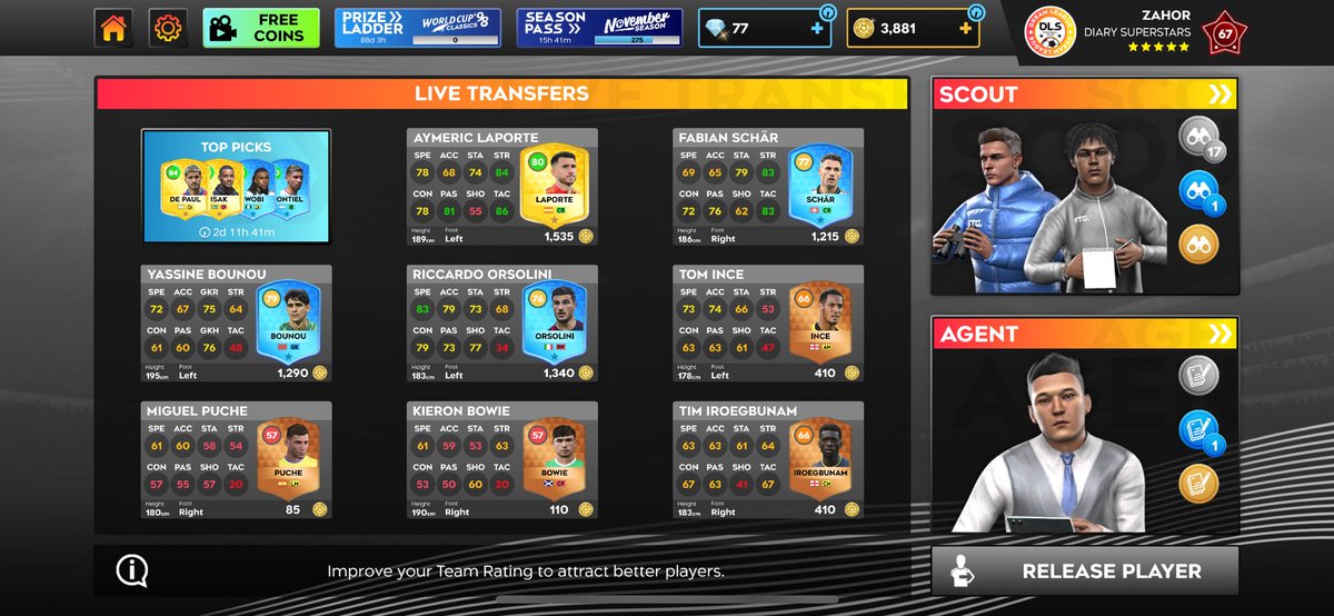 _Mkatalunya's tweet photo. Dls 25 is out but still No option to Sell Players!

Bado Sielewi Kmk🙃 https://t.co/xgFocHPxRE
