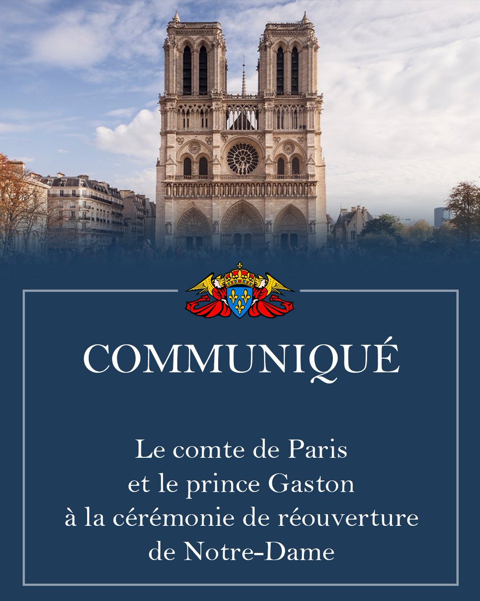 Prince Jean d'Orléans - Comte de Paris tweet media