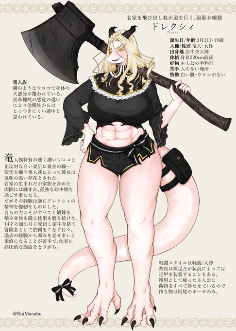 色決めて塗ってみました!ドレクシィお嬢様です!!
設定考えるのめっちゃ楽しい🥰✨ 