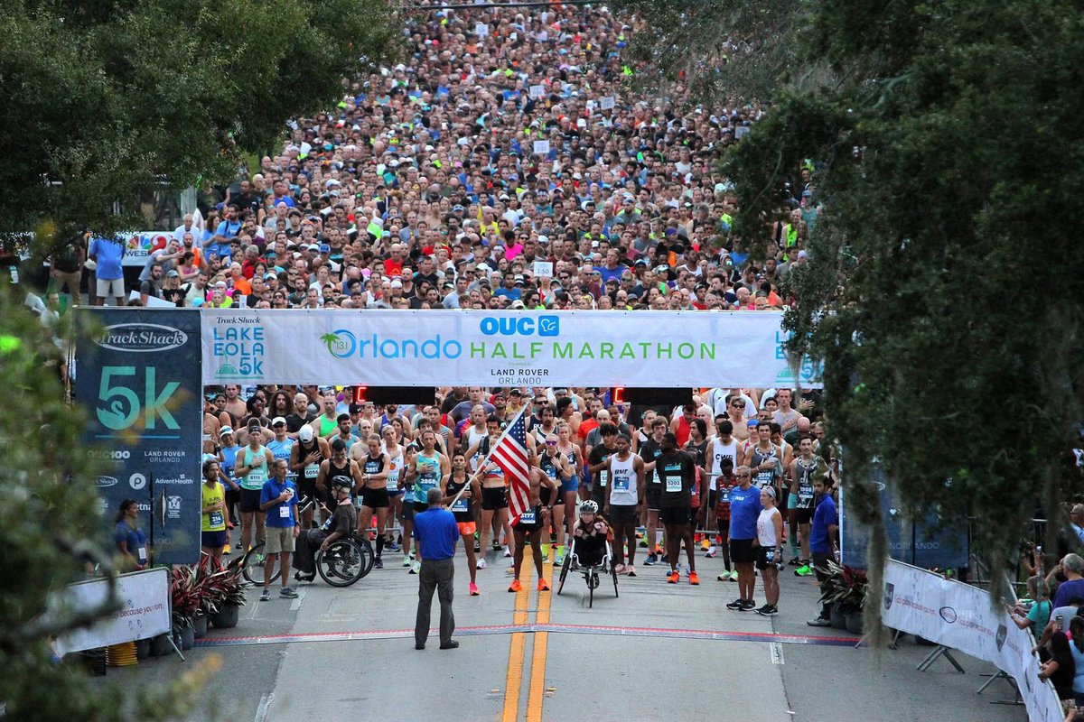 trackshack's tweet photo. Follow live tweets today for #OUCHalf!
Race time for the OUC Otlando Half Marathon and Lake Eola 5k is 7:15 a.m.
@OUCreliableone https://t.co/dCMhecPz7c