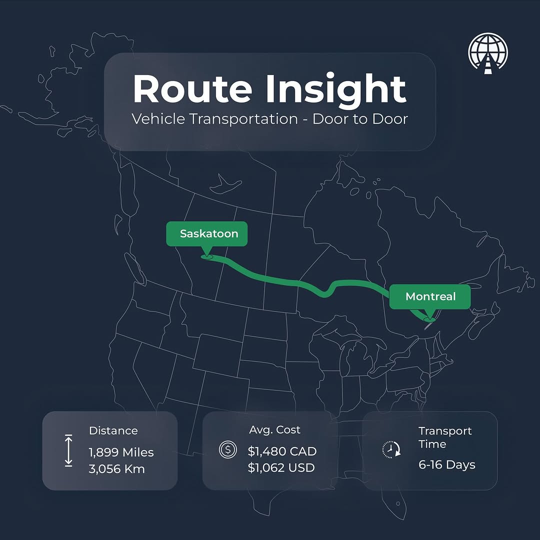 shipinterlane's tweet photo. Find The Best Rate, Guaranteed! π
Saskatoon β‘οΈ Montreal.
#Interlane #AutoTransport #ShipYourCar #NationwideCarTransport #CanadaCarShipping #CrossBorderCarShipping #ShipYourCarCanada
#CanadianAutoTransport #CanadaToUSCarShipping
#CarShippingCanadaUSA https://t.co/3JBVyPUc8i