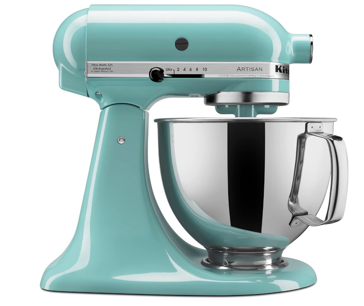 GeekDiscounts's tweet image. Ad: 28% OFF #KitchenAid Artisan Series 5 Quart Tilt Head Stand Mixer with Pouring Shield KSM150PS - USA 🇺🇸 amzn.to/41pyimC
