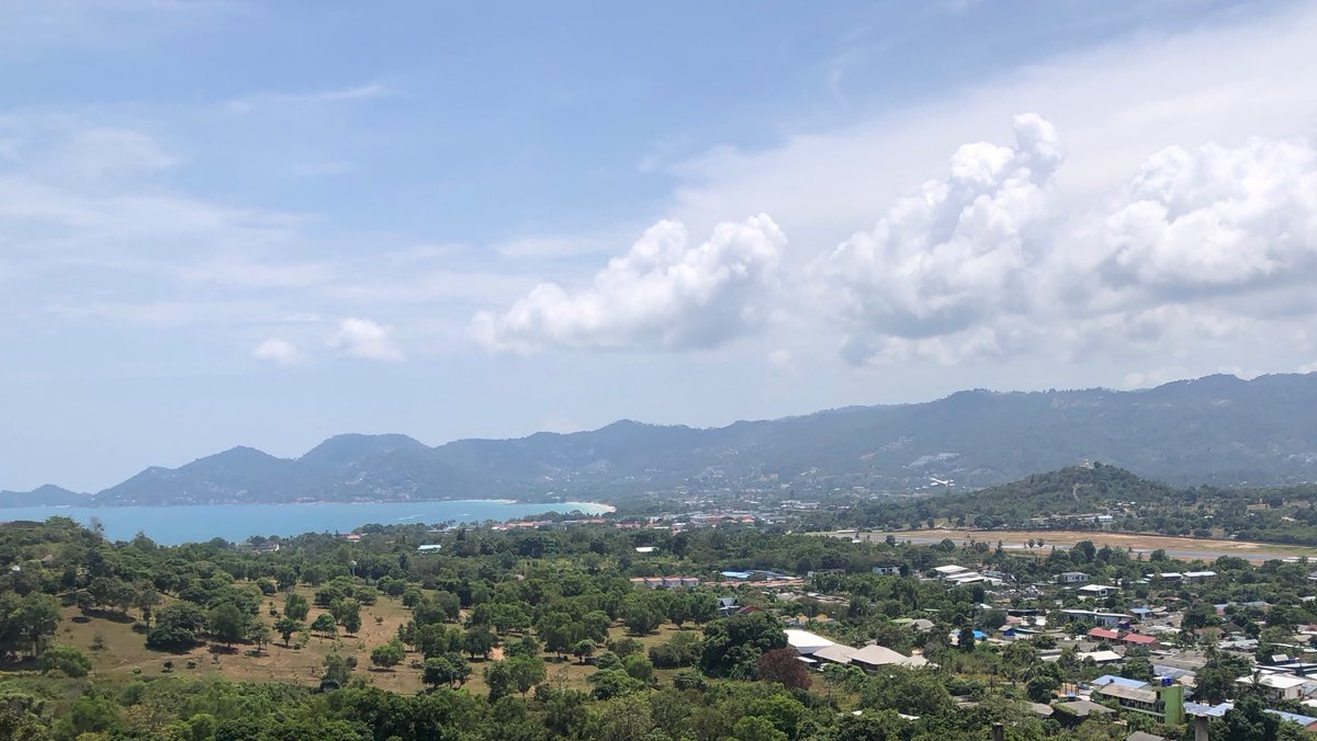 บรรยากาศดี☁️🌥️🏝️ #เกาะสมุย