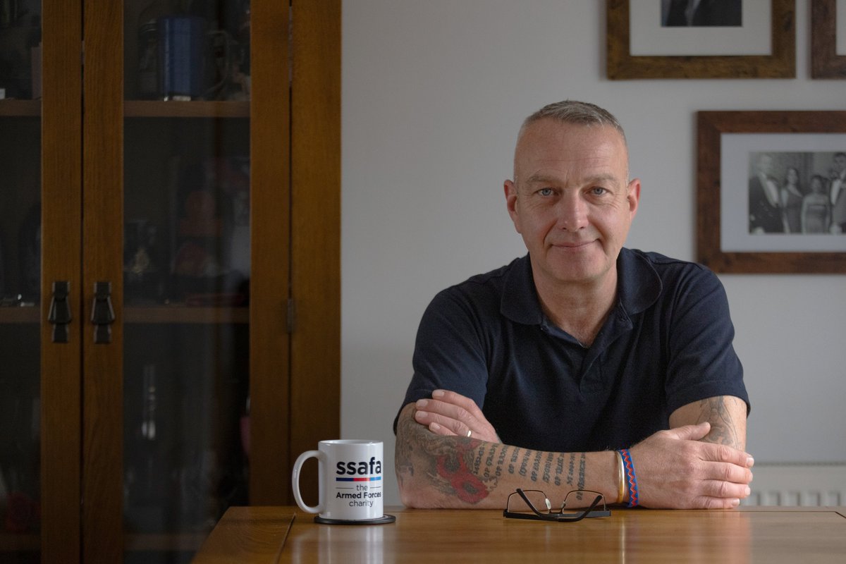 SSAFA's tweet photo. "Everybody needs help at some point in life."
No amount of military training could prepare Andy for his toughest battle in civilian life. When he grew weary from the fight, @SSAFA stepped in. Because no one should ever battle alone.
https://t.co/bzDTn8SCKi
#RequestingBackup https://t.co/8BVe9Hwvdm