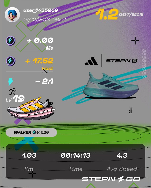 puri_prsner's tweet photo. Here's my participation to #STEPNGOxadidas physical Ultraboost 5 Contest! Check @Stepnofficial for more details! https://t.co/DVdpQ22Rdv