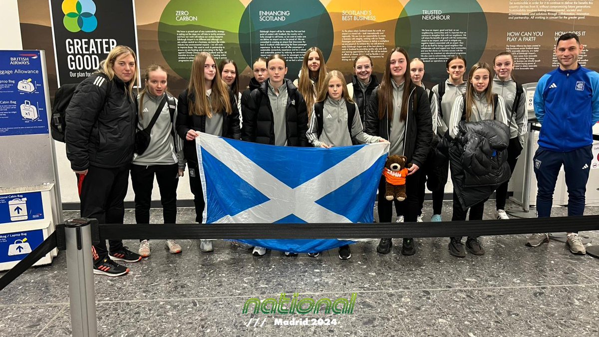 scotlandcoerver's tweet photo. 📍🇪🇸 Destination Madrid 

Our Coerver® National Players had an early start this Saturday to begin their trip to Madrid. 

#ThatCoerverFeeling https://t.co/skZGhAR8dn