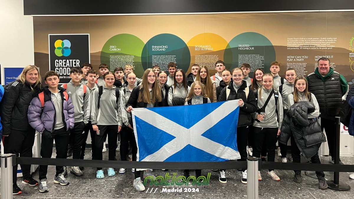 scotlandcoerver's tweet photo. 📍🇪🇸 Destination Madrid 

Our Coerver® National Players had an early start this Saturday to begin their trip to Madrid. 

#ThatCoerverFeeling https://t.co/skZGhAR8dn