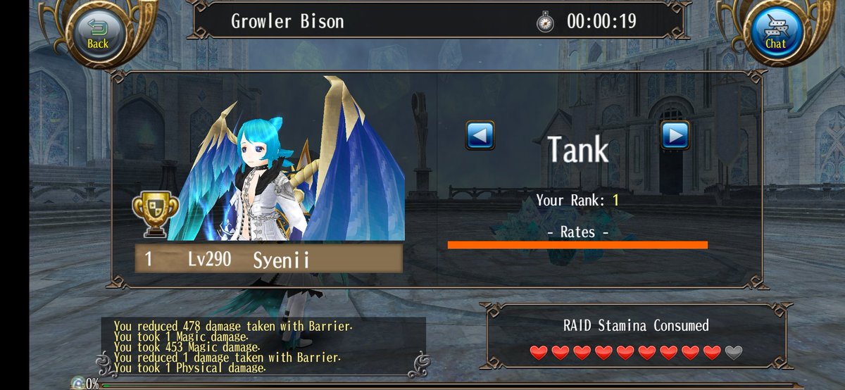 syenii_toram's tweet photo. With only 3 people, we did our first guild raid 🙏🙌 I really love doing guild raids so being able to do it now is awesome 😭 Did lvl152 chimera and lvl60 bison as first month challenges. Someday Id love to do it with more people 🥺 #Toram #GuildRaid #EndGameGuild https://t.co/iwX9T2NKZB