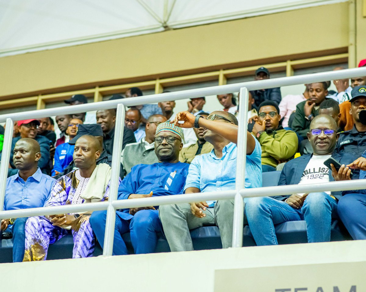 rnpvcofficial's tweet photo. It was a joyful night as we welcomed the Inspector General of the Gambia Police Force, Gen. Seedy Muctar Touray, and his delegation.
They attended our Men’s game, where we secured a 3-1 victory against Kepler VC in Phase 1, Round 5 of the #FRVB Serie A 2024-2025 season. https://t.co/SzfnaedHYa