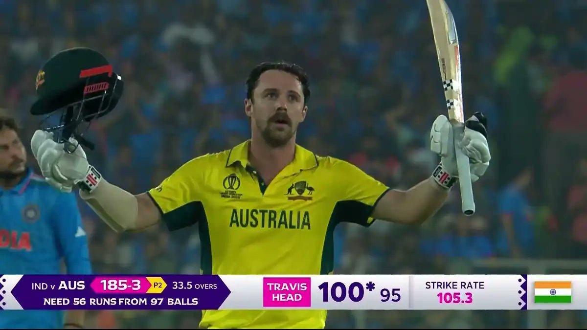 isahil43's tweet photo. 100 in WTC final 
- 100 in World Cup final
- 100 in BGT

Travis head the official father of Rohit sharma
#INDvsAUS https://t.co/iGExTafexJ