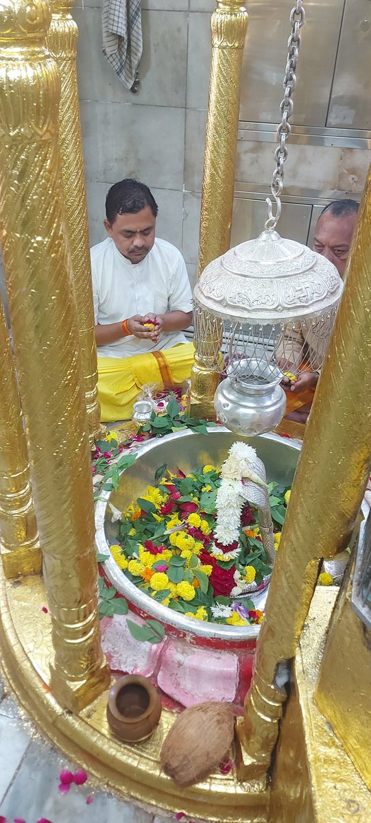 iJaydipRathod's tweet photo. श्री कुबेरेश्वर महादेव कुबेर भंडारी मंदिर करनाली 
🌓 मार्गशीर्ष शुक्ला षष्ठी
🪐 शनिवार, 7 दिसंबर 2024
प्रातः श्रृंगार दर्शन
.
.
.
.
.
#shree #kubereshwermahadev #kuberbhandari #kuberdham #kuber #bhandari #karnali #jaykuber #harharmahadev #dabhoi #vadodara #gujrat #india https://t.co/IdTTWkUhNd