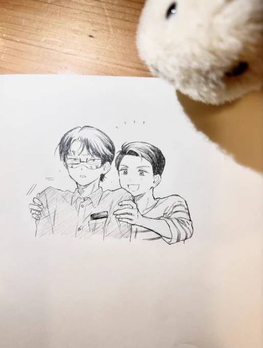 友達に描かされたオモコロ 