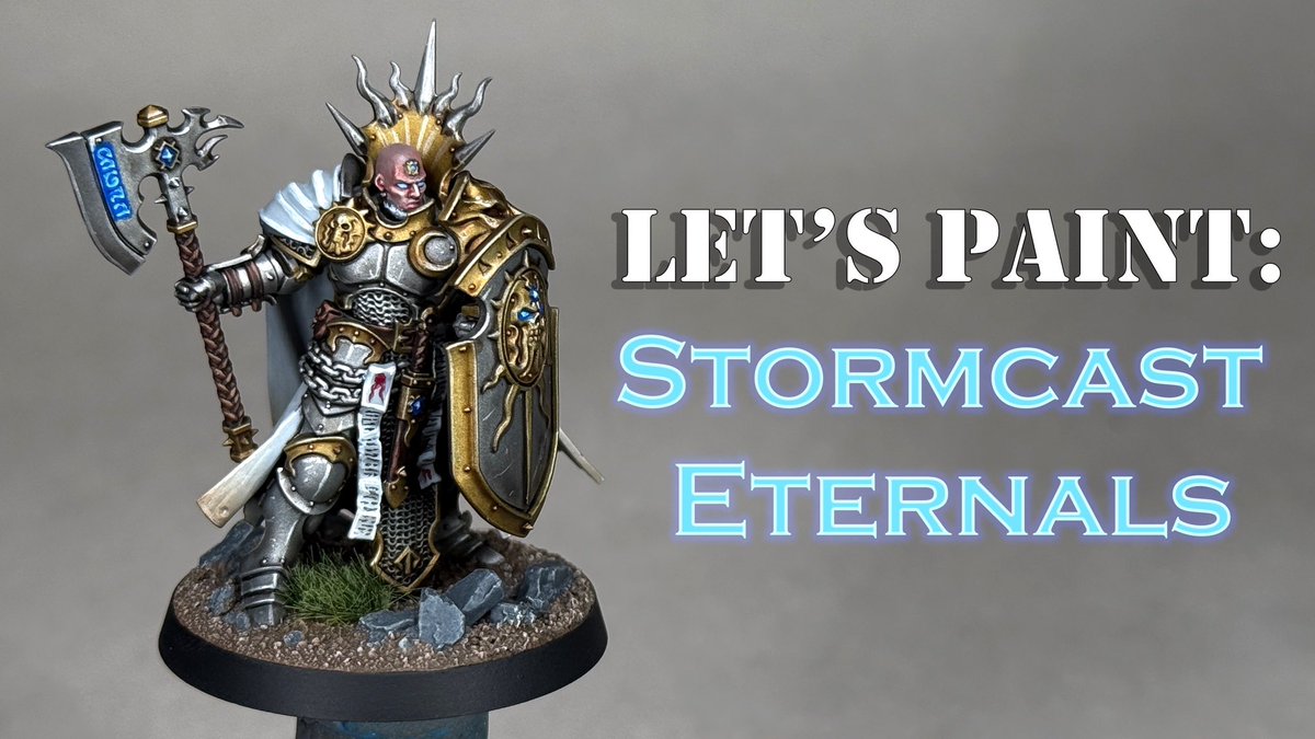 New tutorial out! This one is a long one!
youtu.be/Vx3yMg0ifH8
#paintingwarhammer #warhammeraos #warhammercommunity #ageofsigmar #newaos #gamesworkshop #thearmypainter