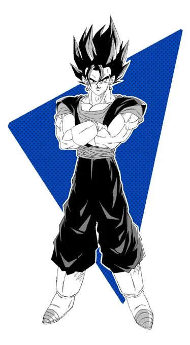 ベジット#イラスト#ドラゴンボール 