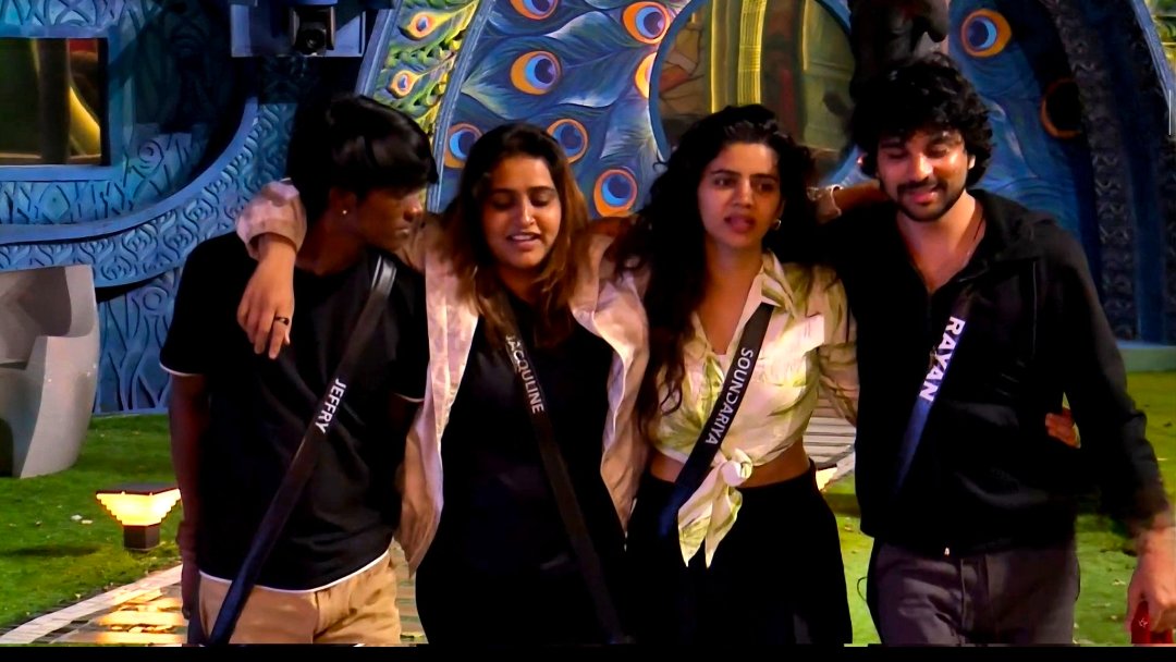 kalaimathi3101's tweet image. Much needed roast for #GoaGang
Mainly for #Jacqueline and #Soundarya because of  letting down the game📉they had in previous week❤️‍🔥

Today if they gets roast it will obviously boost up their game even more hope it should not break their bond no matter what🫶🧿

 #BiggBossTamil8